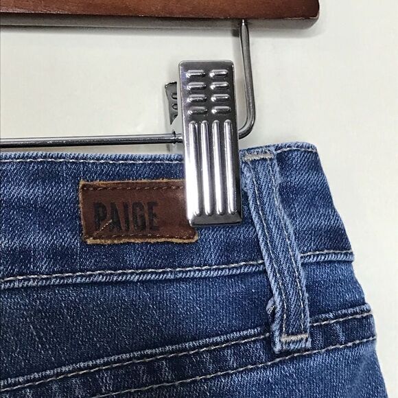 Paige Los Angeles Sz 25 Skyline Ankle Peg Jeans - Picture 6 of 7